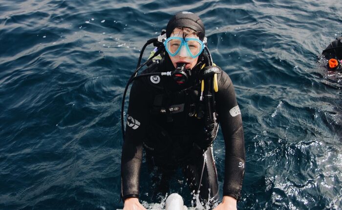 PADI open water course divetulum