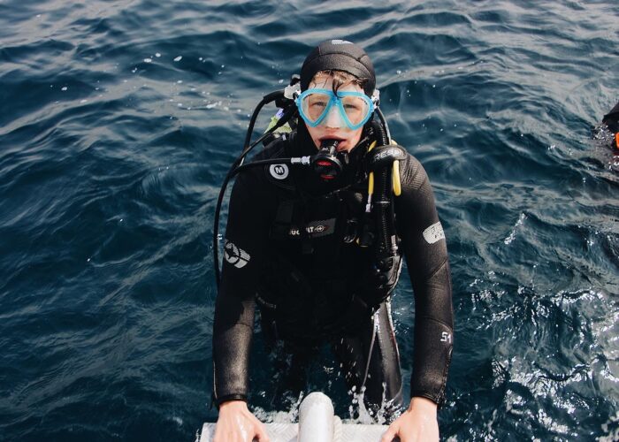 PADI open water course divetulum