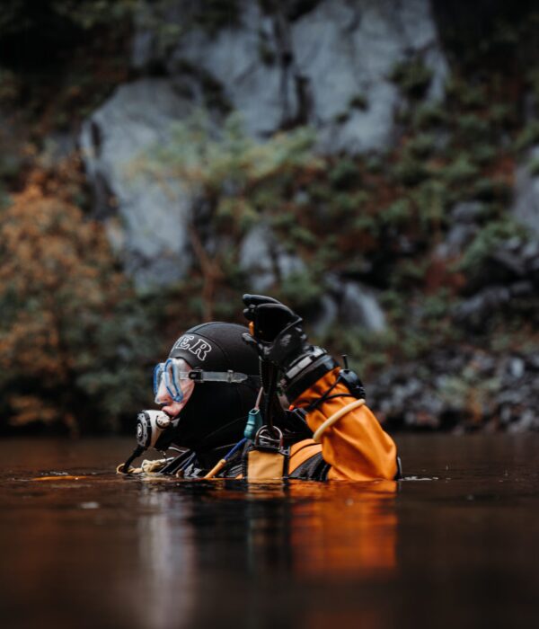 Cavern diver Tulum